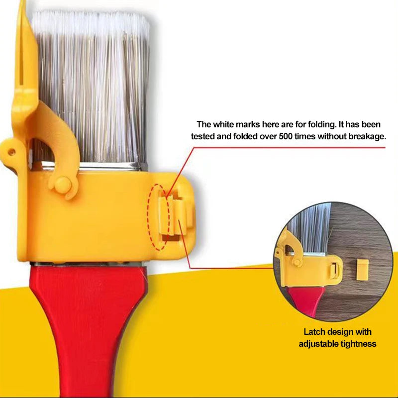 2-Piece Precision Paint Edging Brush Set