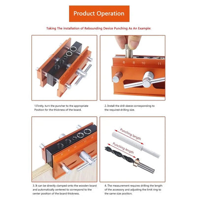 Vertical Drill Locator Clamp