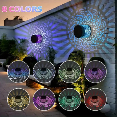 7-Color Solar Datura Flower Lights