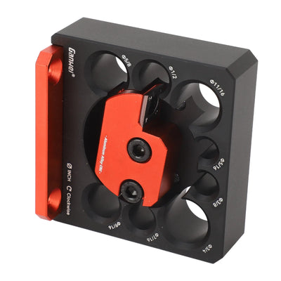 Adjustable Dowel Maker Jig with Indexable Carbide Blades