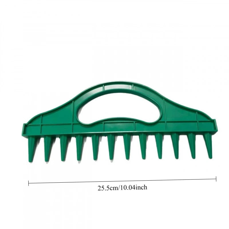 Manual Garden Seed Dispenser & Adjustable Plant Seeder Drill Tool