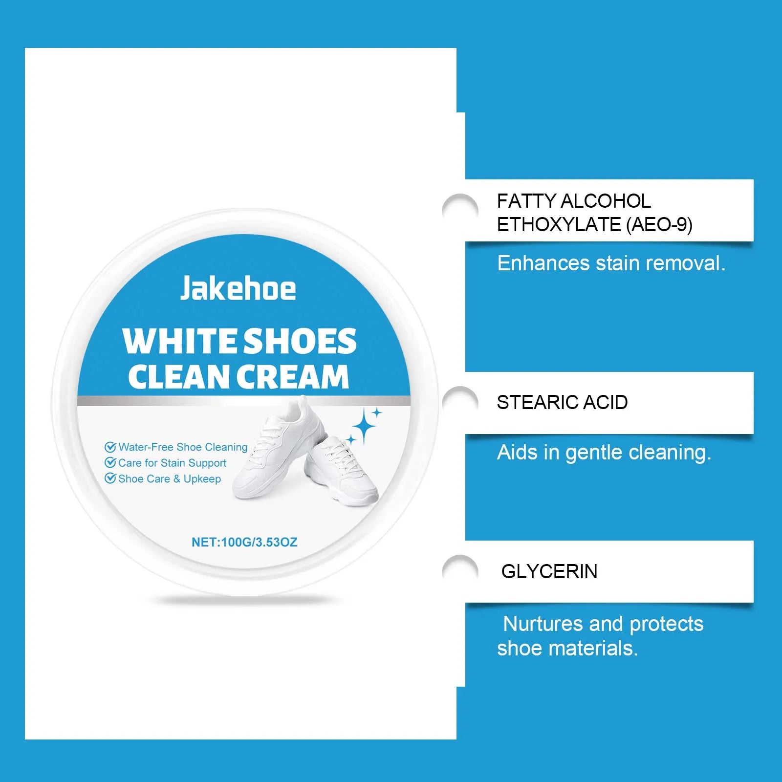 White Shoe Cleaner Cream