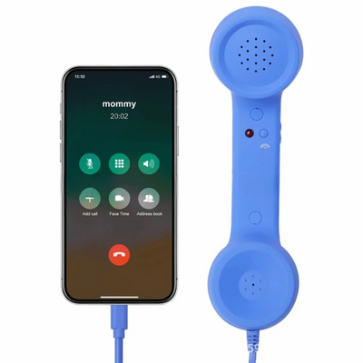 Wired Retro Telephone Handset Receiver (Type-C / 3.5mm)