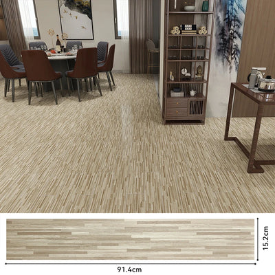 Self-Adhesive Floor Sticker 10Pcs 45X15Cm