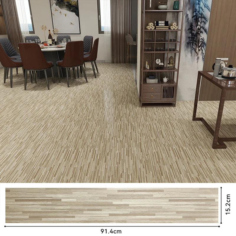 Self-Adhesive Floor Sticker 10Pcs 45X15Cm
