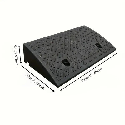 Heavy-Duty Portable Rubber Curb & Threshold Ramp
