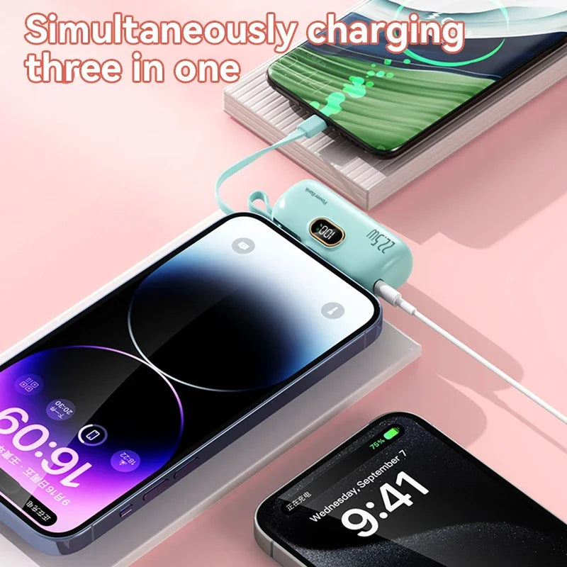 Mini Capsule Power Bank 22.5W Fast Charging