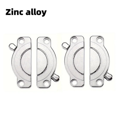 2-Piece Heavy-Duty Tabletop Connectors & Furniture Buckles