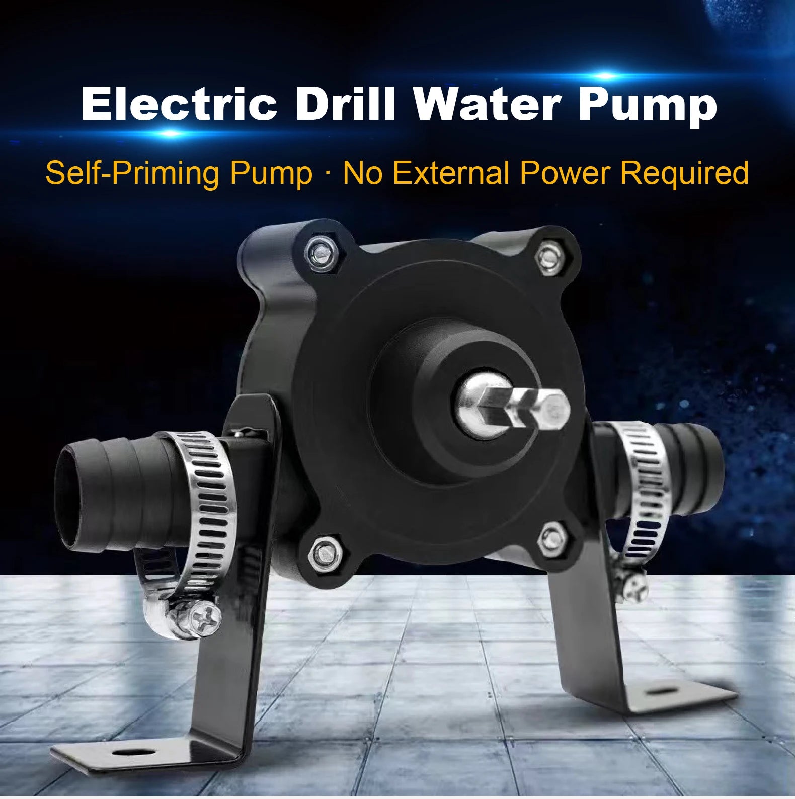 Drill Powered Water Pump
