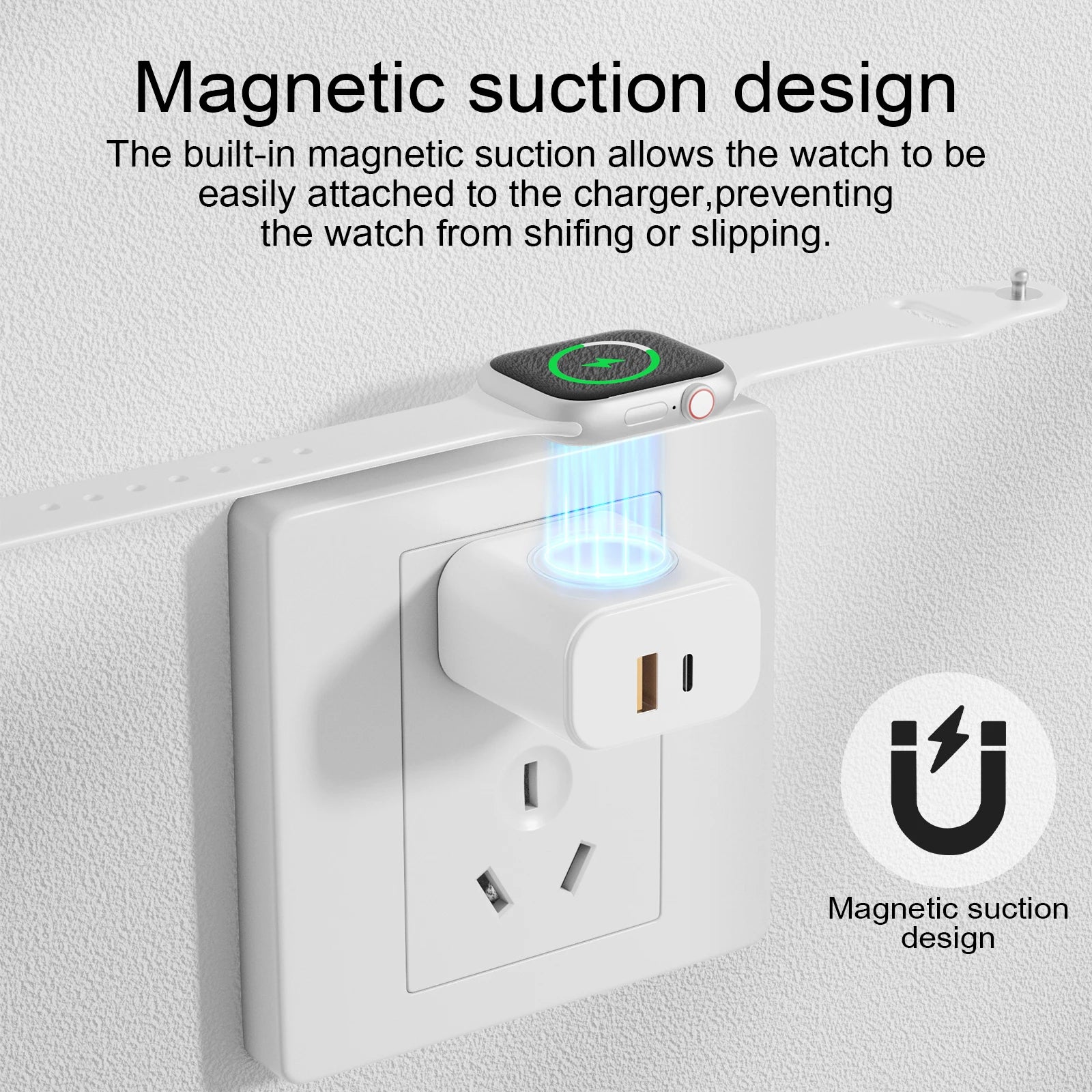 3-in-1 Fast Charging Wall Charger