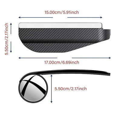 Car Side Mirror Rain Visor