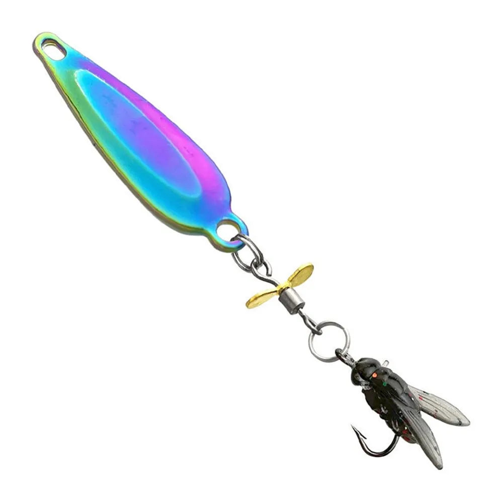 Artificial Fly Spinner Fishing Lure Set