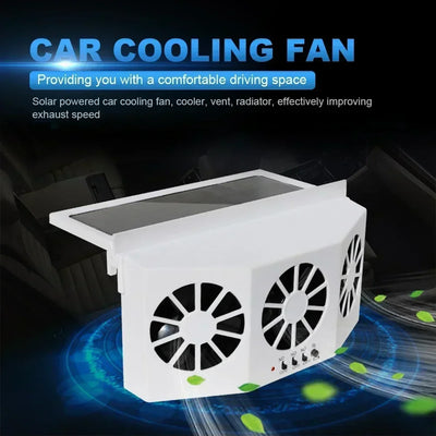 Triple Window Car Fan