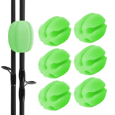 Multi-Functional Silicone Fishing Rod Ball Clips