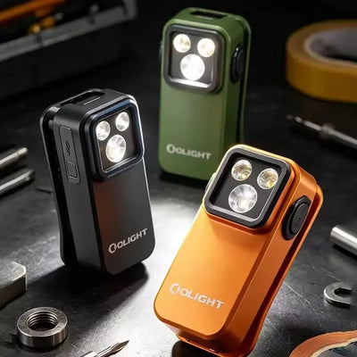 Mini Magnetic Clip-On LED Flashlight