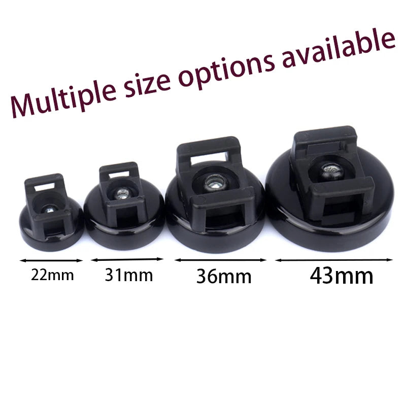 Magnetic Cable Tie Mounts with Strong Magnet