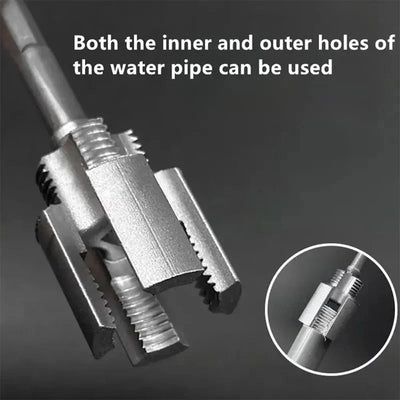 2 Pack PVC Pipe Threader 1/2 and 3/4