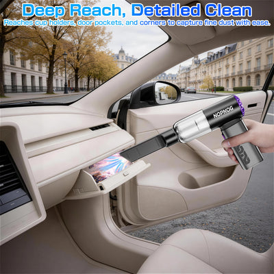2-in-1 Cordless Air Duster & Portable Car Vacuum Cleaner