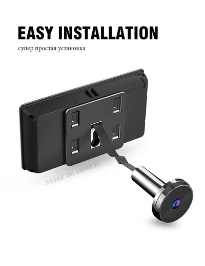 3.5" Digital Door Peephole Viewer