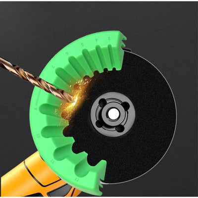 Drill Bit Sharpener Grinding Attachment 1/8"–1/2" (3–12mm)