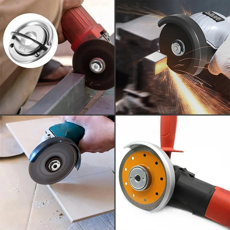 Quick-Lock Angle Grinder Nut for M10/M14 Grinders