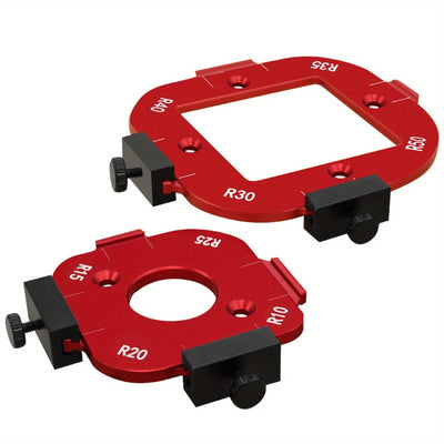 Aluminum Corner Radius Template Set (R10–R50)