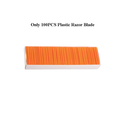 Plastic Razor Scraper with 100 Blades