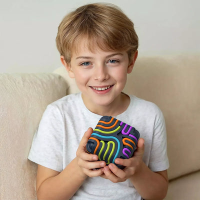 Pelota sensorial de silicona de 15 varillas – Juguete antiestrés