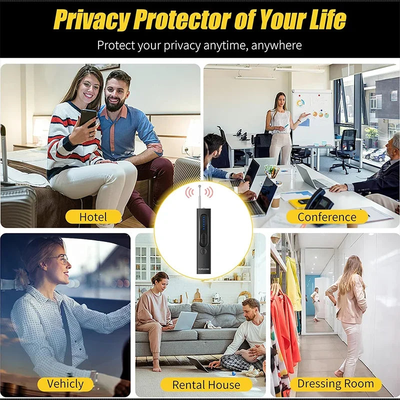 Anti-Spy Hidden Camera & Bug Detector
