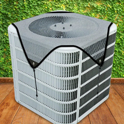 Outdoor AC Cover with Drawstring
