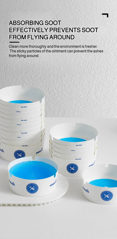 25PCS Disposable Water-Filled Ashtrays