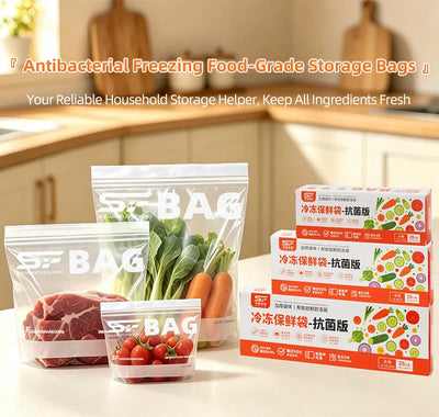 Reusable Double-Seal Food Storage Bags