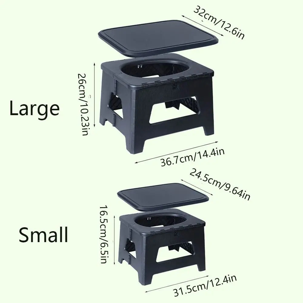 Foldable Odor-Proof Camping Toilet