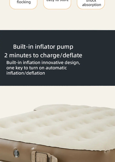 Automatic Inflatable Car Air Mattress Bed