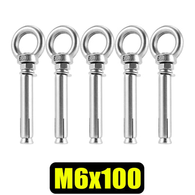 Stainless Steel Expansion Eye Bolt