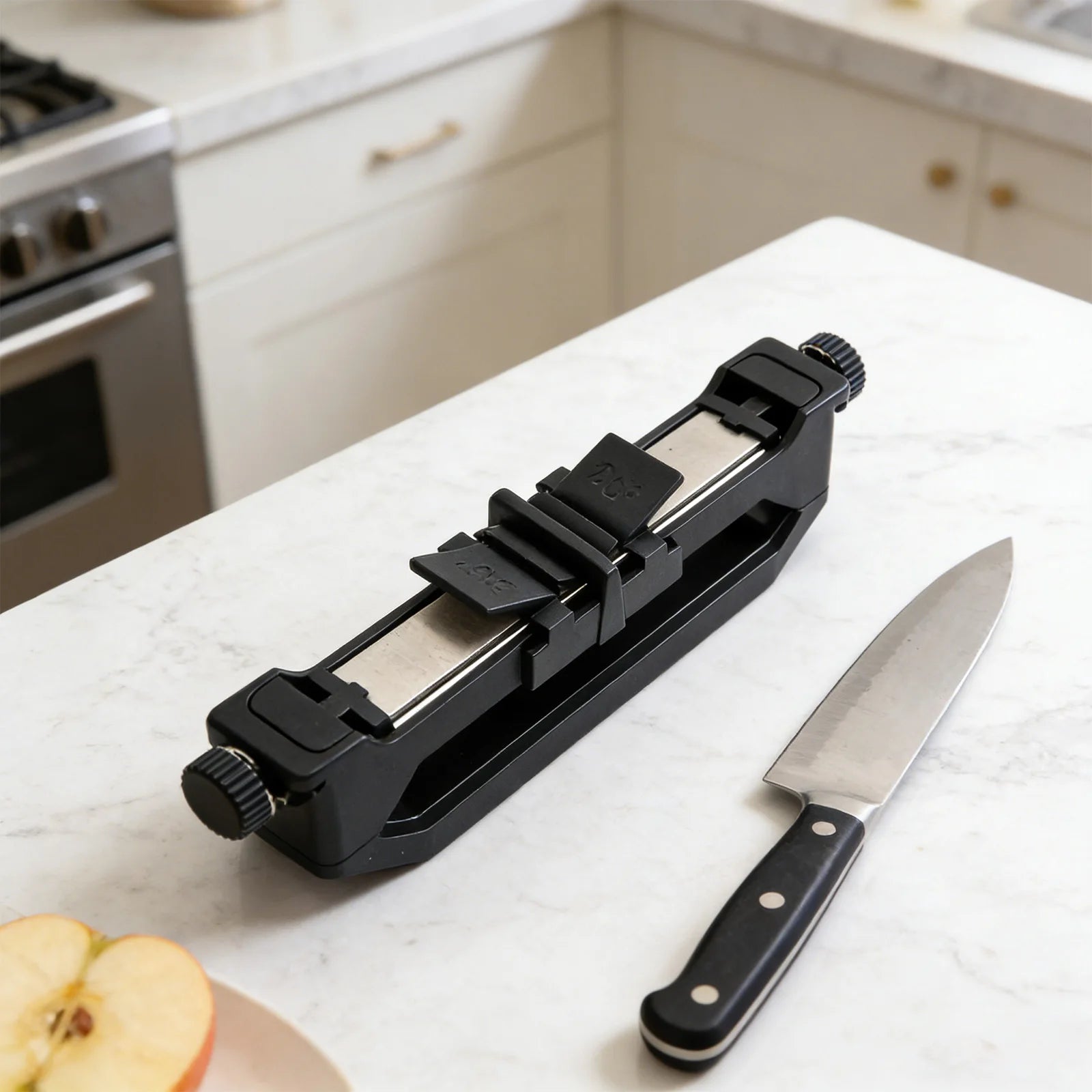 Knife Sharpener with Angles Guides