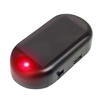 Solar Car Security Warning Light