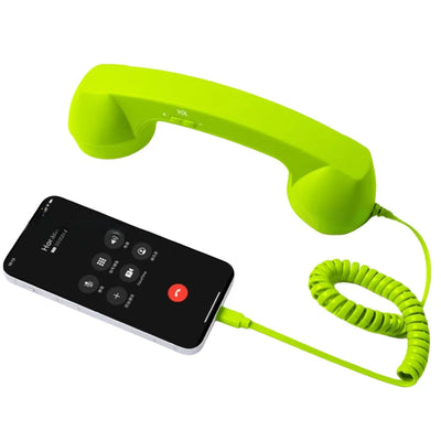 Wired Retro Telephone Handset Receiver (Type-C / 3.5mm)