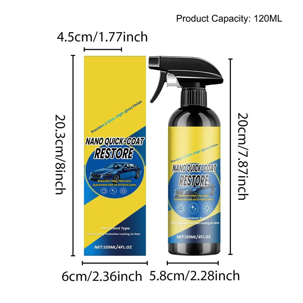 Nano Ceramic Coating Spray for Cars 120ml