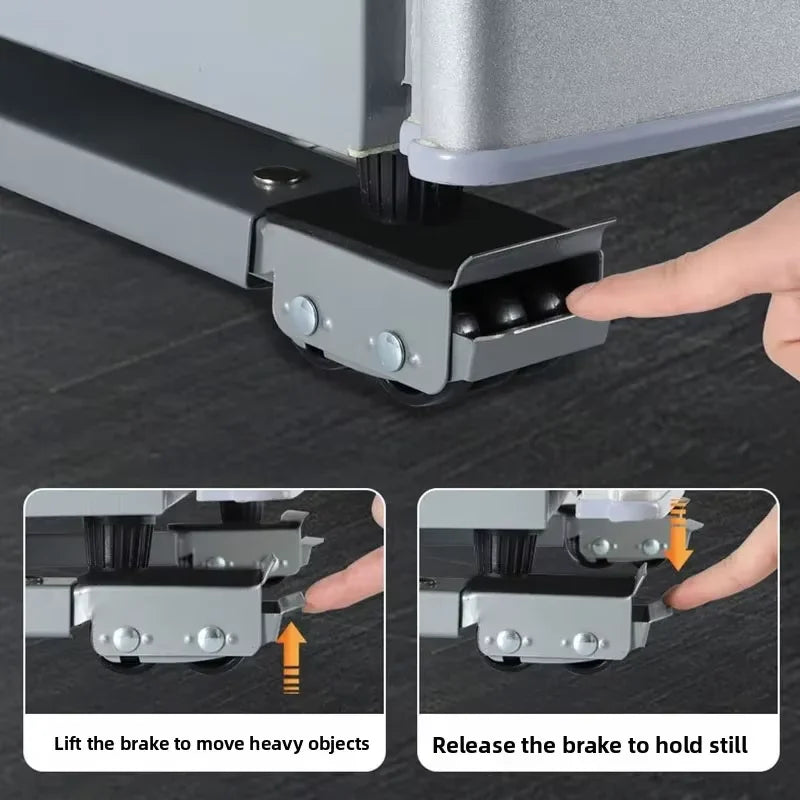 2-Pack Adjustable Heavy-Duty Appliance Moving Rollers