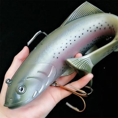 Big Soft Swimbait Fishing Lure
