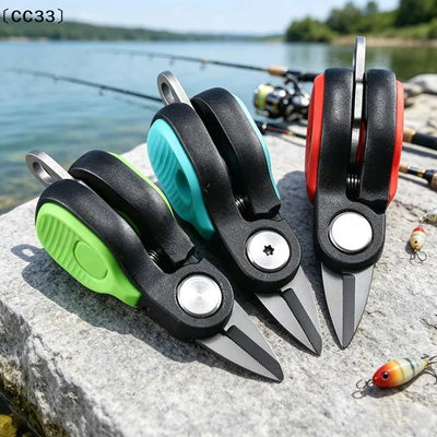 Portable Mini Serrated Fishing Scissors