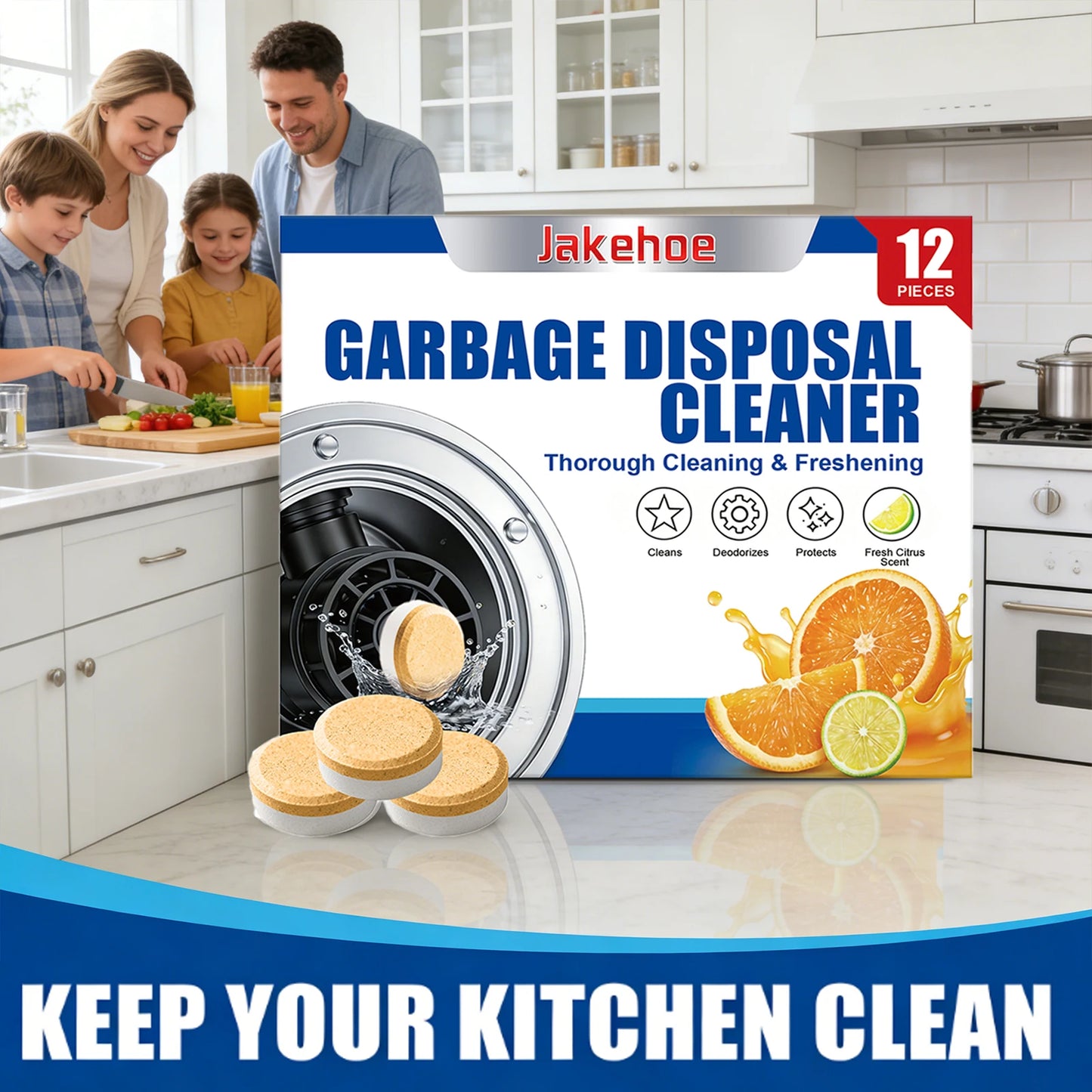Garbage Disposal Cleaner