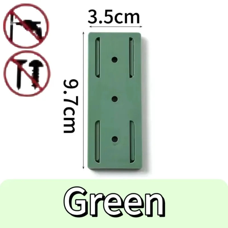 Self-Adhesive Wall Mount Power Strip Holder