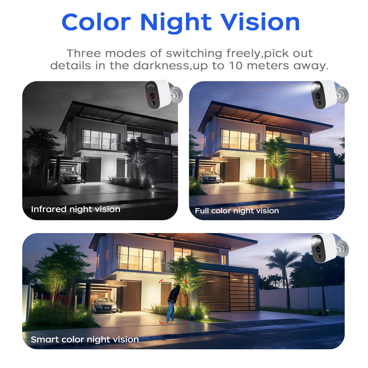 5MP Solar WiFi Outdoor Security Camera