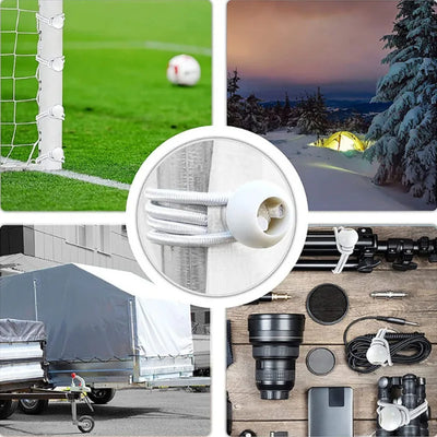 10-Piece Heavy-Duty Ball Bungee Cords 