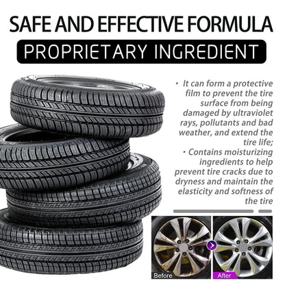 Powerful Wheel & Tire Cleaner Spray 4oz (120ml)