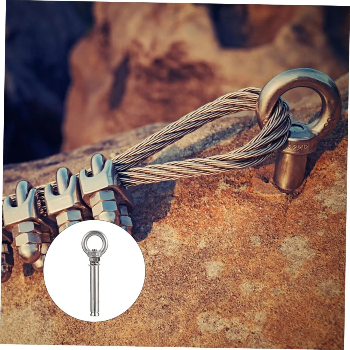 Stainless Steel Expansion Eye Bolt