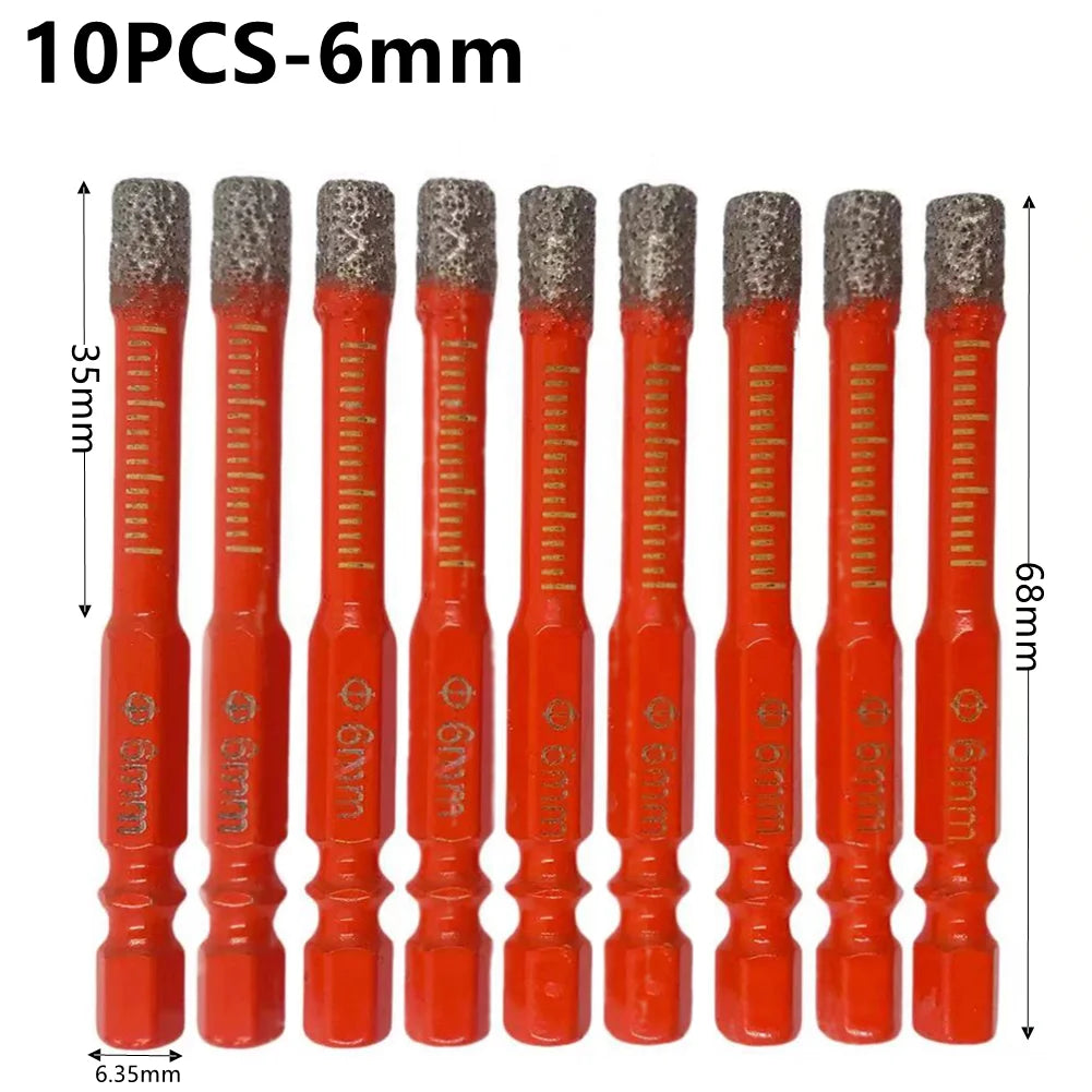 Diamond Dry Drill Bit Set