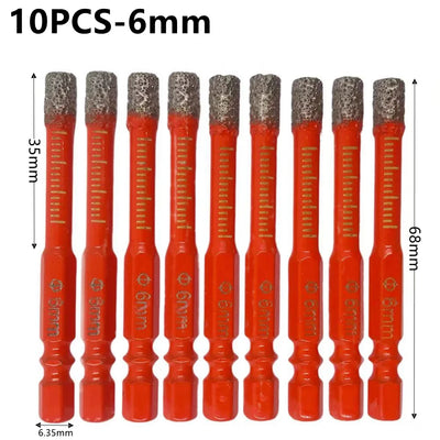 Diamond Dry Drill Bit Set